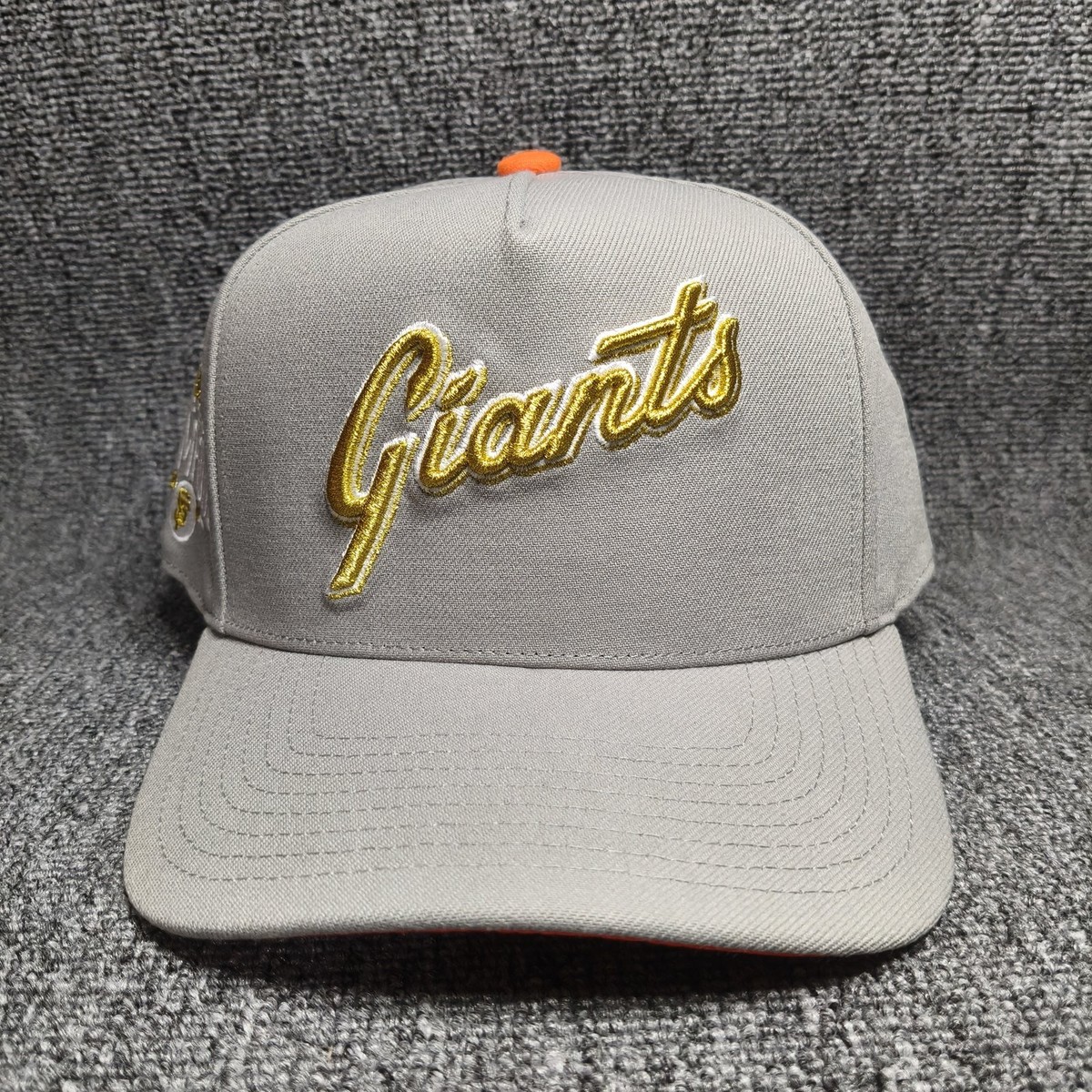 Mitchell & Ness San Francisco Giants MLB Gray Snapback World Series Cap