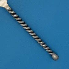 GOURMET SETTINGS GS SILVER TEAR GLOSSY STAINLESS FLATWARE TWISTED HANDLE -CHOICE