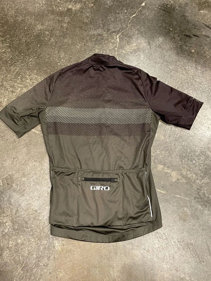 Camiseta deportiva de ciclismo Giro para hombre pequeña Chrono Expert, mangas cortas, licuadora verde Trail Foto 2 de 4