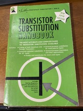 TRANSISTOR SUBSTITUTION HANDBOOK Howard W. Sams, 5th Ed, 1st Printing 1964