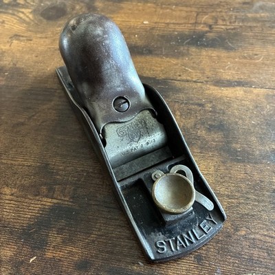 Vintage Stanley No. 19 Knuckle Joint Block Plane SW Sweetheart 1920-35