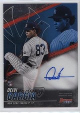 2021 Bowman's Best Best of 2021 Auto Deivi Garcia #B21-DG Auto ni4