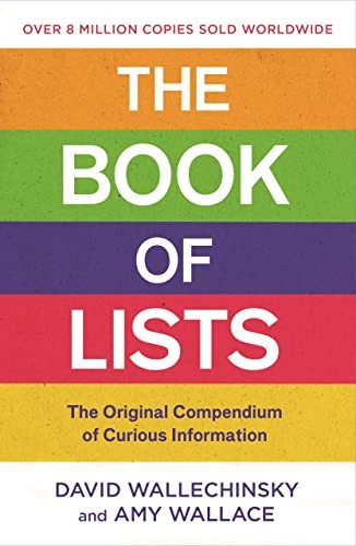 Das Buch der Listen: Das Original-Kompendium der Neugierigen... - Wallechinsky, David