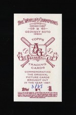 2012 Topps Allen & Ginter Mini Red Back #94 Geovany Soto 3/25
