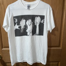 Vintage Tupac Chris Farley Kurt Cobain T shirt Gildan Size Medium