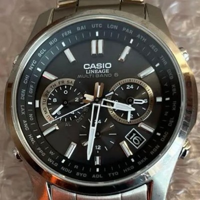 Casio Lineage LIW-M610T Titanium Silver Watch 18cm Band Rare Finish (Used)