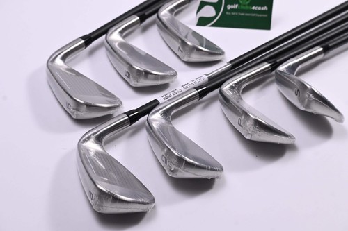 Left Hand Cobra Aerojet Irons / 5-PW+SW / Regular Flex KBS PGI 75 Shafts - Picture 4 of 7