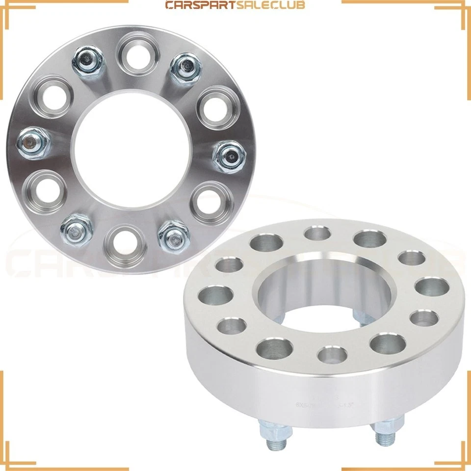 2 Piezas 1.5" 6x5 12x1.5 tacos espaciadores de rueda para Buick Rainier 4.2L 2004-2007 Foto 2 de 4
