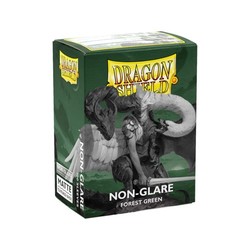 Dragon Shield Matte Non-Glare Forest Green Card Sleeves 100ct