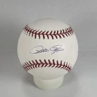 Pete Rose Signed Baseball Ball Cincinnati Reds ReggieJackson COA