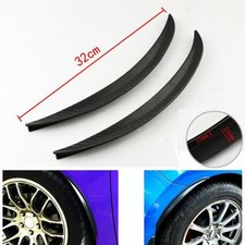 Universal Car Wheel Arch Trims Extensions Arches Spats Sticker 32cm 1Pair
