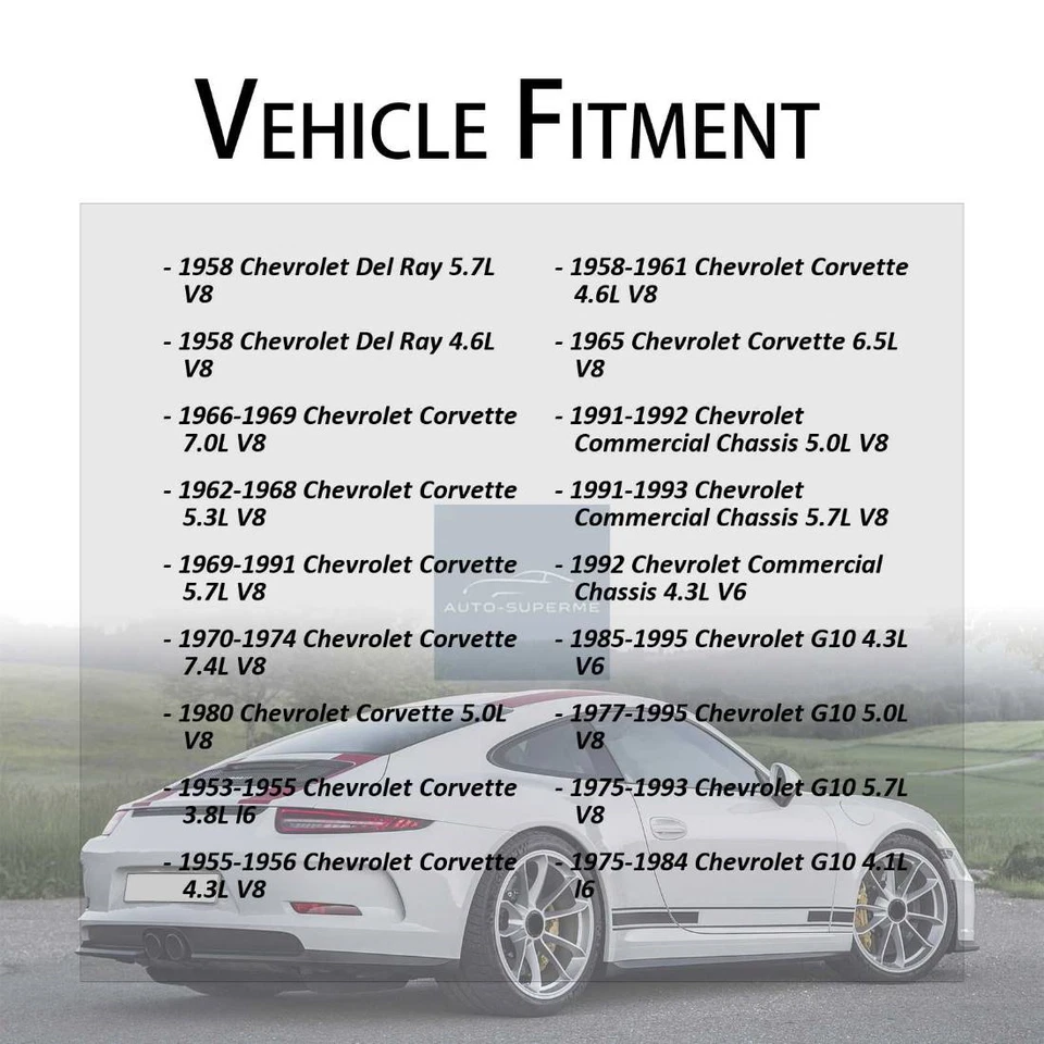 Termostato de refrigerante del motor para Chevrolet El Camino 1959-1984 5,7 L Foto 4 de 4