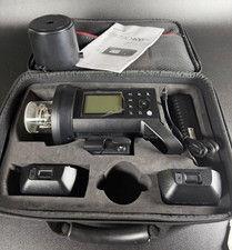 Used Godox AD400Pro TTL Strobe with modeling light-Dead Batteries
