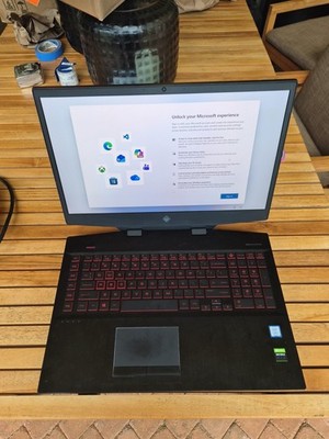 HP Omen 17 Inch RTX 2080 4k 60hz 512gb Intel Core i7 2020 7LG51AV Gaming Laptop