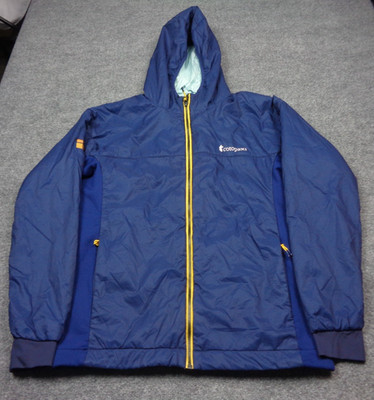Cotopaxi Jacket Pacaya Mens M Blue Hooded Polartec Insulated Full Zip