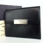 Authentic PRADA coin wallet leather[Used]