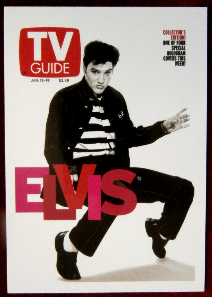 ELVIS TV Guide Covers Card #TV8 Elvis Rittenhouse 2005