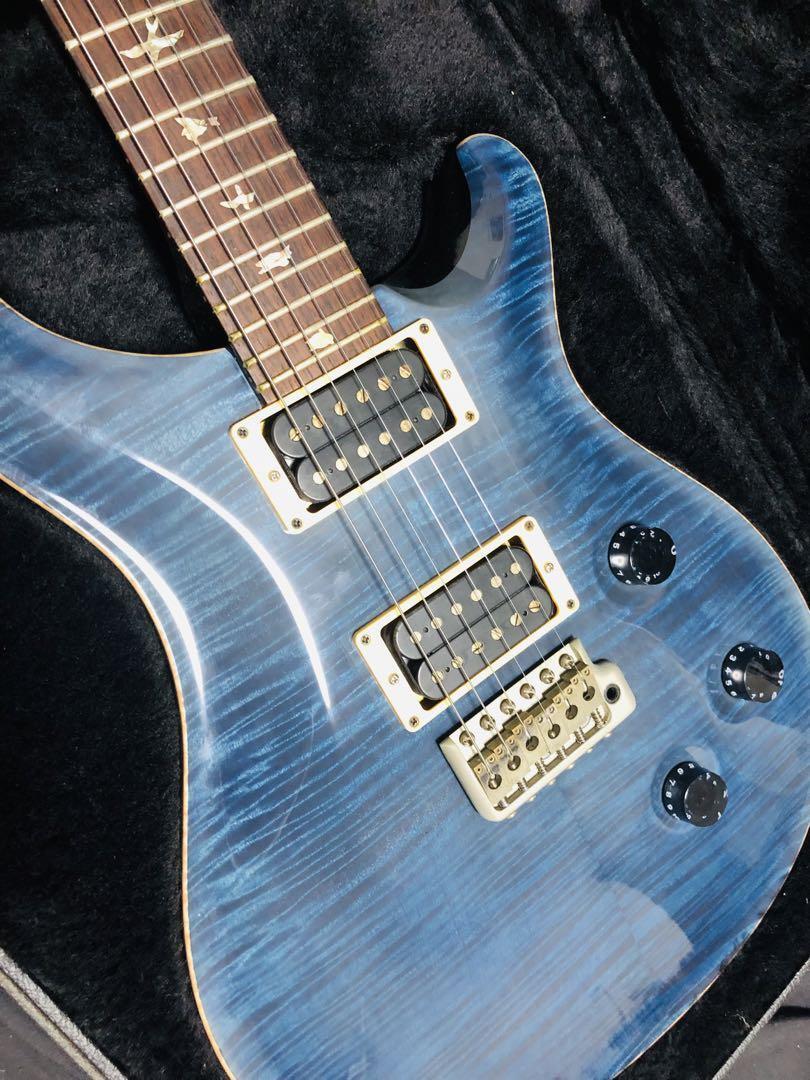 PRS single cut trem 10top 20th Anniversary BLUE Electric Guitar | eBay