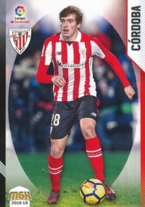 045 CORDOBA ESPANA ATHLETIC CLUB BILBAO CARD CARTA MGK 