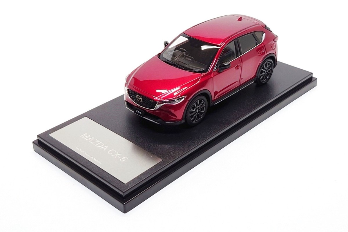 【中古】Hi-Story MAZDA CX-5 ソウルレッドクリスタルメタリック[69][240069204245] Hi-Story 1:43 Mazda CX-5 Field Journey in Soul Red Crystal