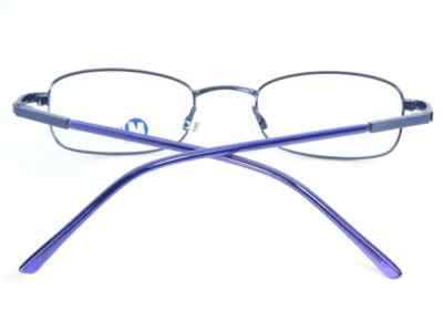 NEW MODERN OPTICAL BANZAI BLUE EYEGLASSES GLASSES METAL FRAME 47-19-135mm