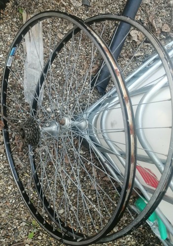 AMBROSIO 19 EXTRA Elite 700c Vintage Super 80s Strada Bicicletta da Corsa  Ruote Wheelset | eBay
