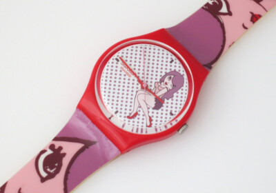 PINK SENIORITA - Swatch Gent - GR149 - Neu  und ungetragen