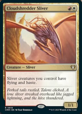 Cloudshredder Sliver ~ Near Mint Commander Masters MTG Magic UltimateMTG Multi-C