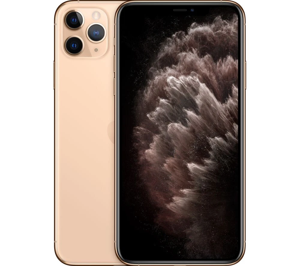 New Apple iPhone 11 Pro Max 256 GB Gold MWHL2B/A LTE 4G Sim Free Unlocked