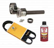 Drive Belt Kit with Tensioner & Conditioner for AUDI A3 VW GTI TIGUAN (09-14)