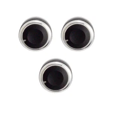 3PCS Air-Conditioning Heat Control Knob A/C Switch Trim Fits 2003 - 2008 Mazda 6