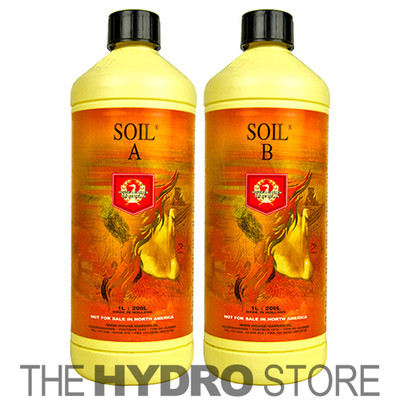 House & Garden Soil A & B Set 1 Liter - Nutrient hydroponics