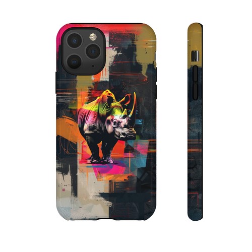 Abstract Rhino Phone Case for iPhone, Samsung Galaxy, Pixel - 第 44/93 張圖片