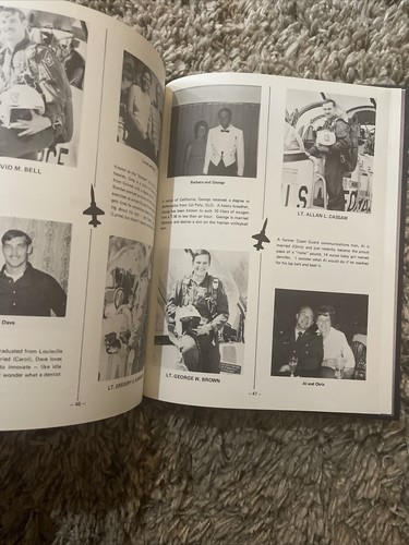 Williams Air Force Base 73-08 Class Pilot Training Yearbook Photos Ephemera HC - Picture 6 of 17