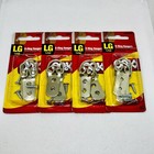 Lot of 4 Hillman OOK D-Ring Hangers 75 lb Capacity - 2 Pack Each