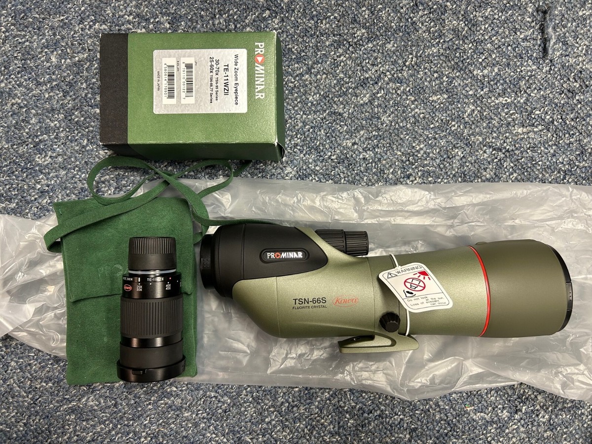 Kowa TSN-66S Prominar Straight Spotting Scope 25-60x Wide Kowa TSN-66S Prominar Straight Spotting Scope 25-60x Wide