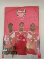 NEW Arsenal FC 2020 Calendar Official A3 Month To View Wall Calendar
