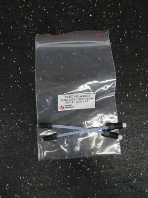 LOT OF 2 APPLIED BIOSYSTEMS 600663 TUBE ASSY 1/8'' X 4'' FE-FW