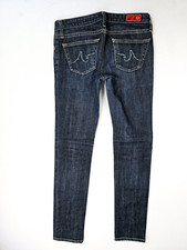 AG Adriano Goldschmied Size 26X31 Women's The Stilt Blue Denim Jeans USA Made