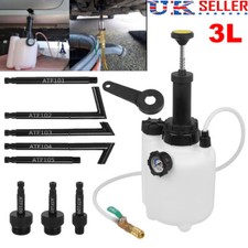 3L Transmission Oil Filling System Fluid Pump Manual Tool With 8pc ATF Adaptors