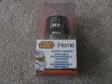 New iHome Star Wars Darth Vader Portable Rechargeable Speakers Li-M89DV.FX 