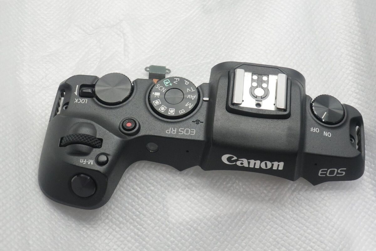 90% Used Canon EOS RP Top cover Parts CG2-5975, Please check 90% Used Canon EOS RP Top cover Parts CG2-5975, Please check