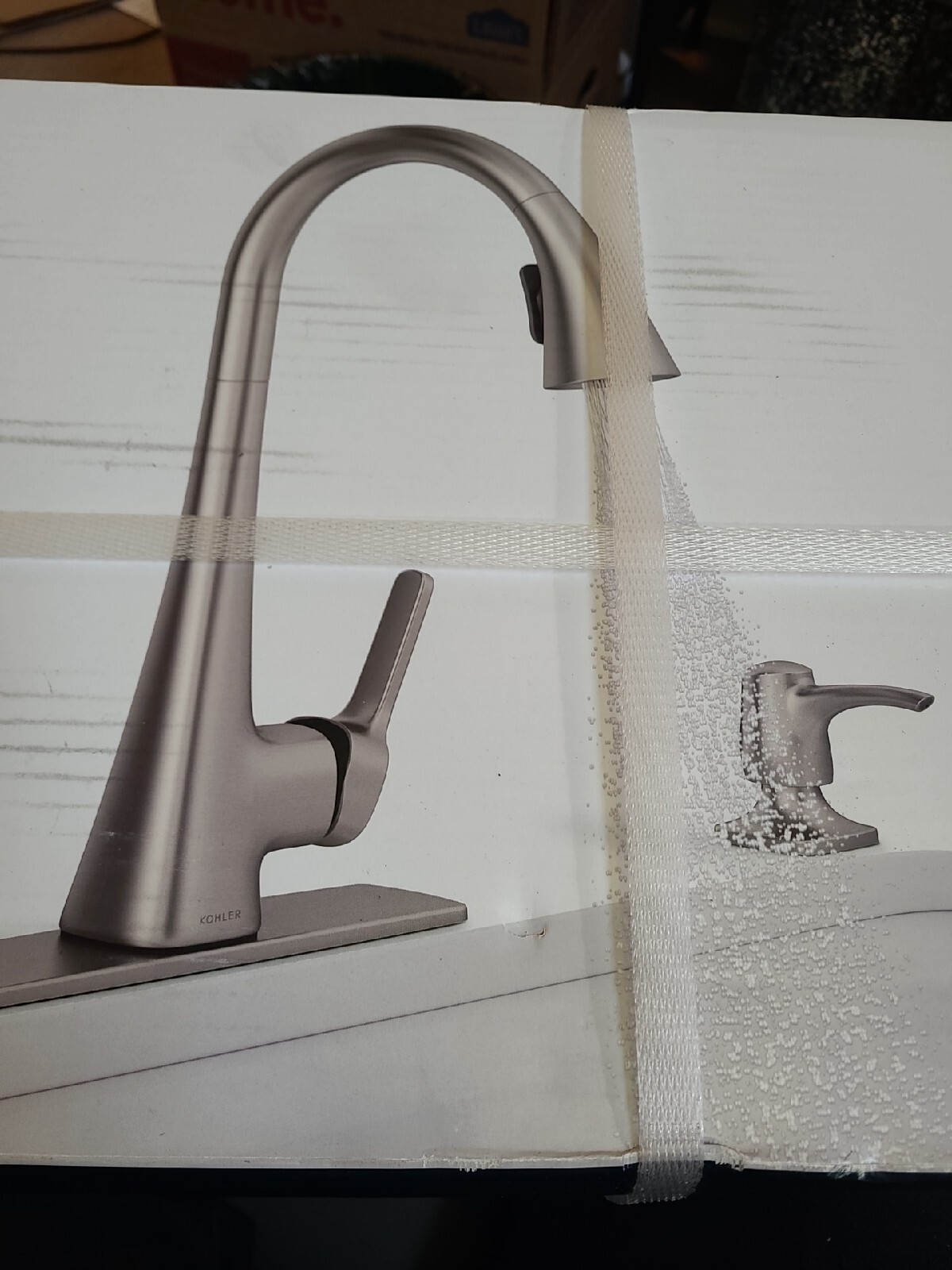 Kohler Maxton PullDown Kitchen Faucet Stainless R22867SDVS NEW 885612771858 eBay