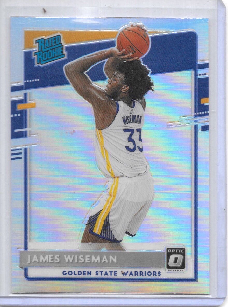 2020-21 Donruss Optic James Wiseman Fanatics Wave Prizm Rated Rookie #152
