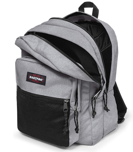 Eastpak Pinnacle Backpack - Bag for School, Travel, Work - Sunday Grey New! - Afbeelding 2 van 5