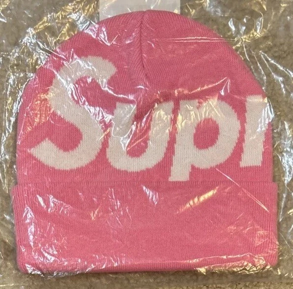 Bonnet gros logo FW24 OS rose neuf avec étiquette LIVRAISON GRATUITE !