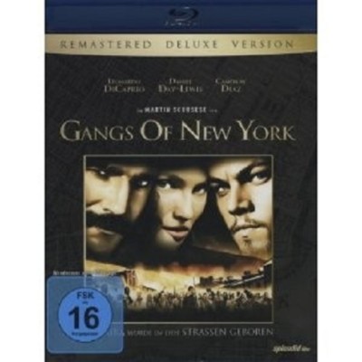 GANGS OF NEW YORK(REMASTERED DELUXE VERSION)BLU RAY NEU