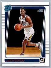 2021-22 Donruss #249 Jared Butler Rated Rookie Card RC Utah Jazz Cards