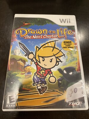 Drawn to Life The Next Chapter Wii - Game & Case