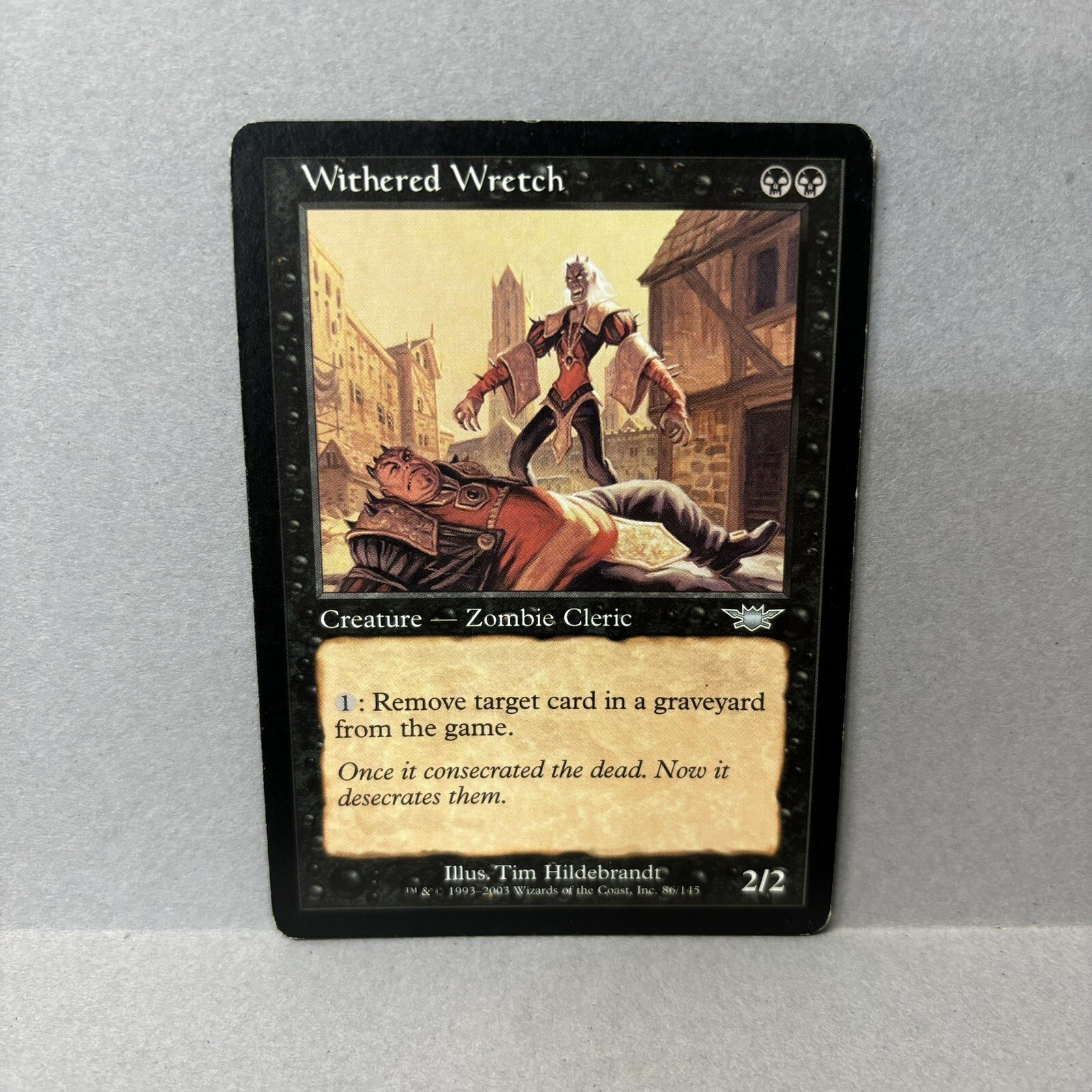 MTG Magic the Gathering Withered Wretch (86/145) Legions LP